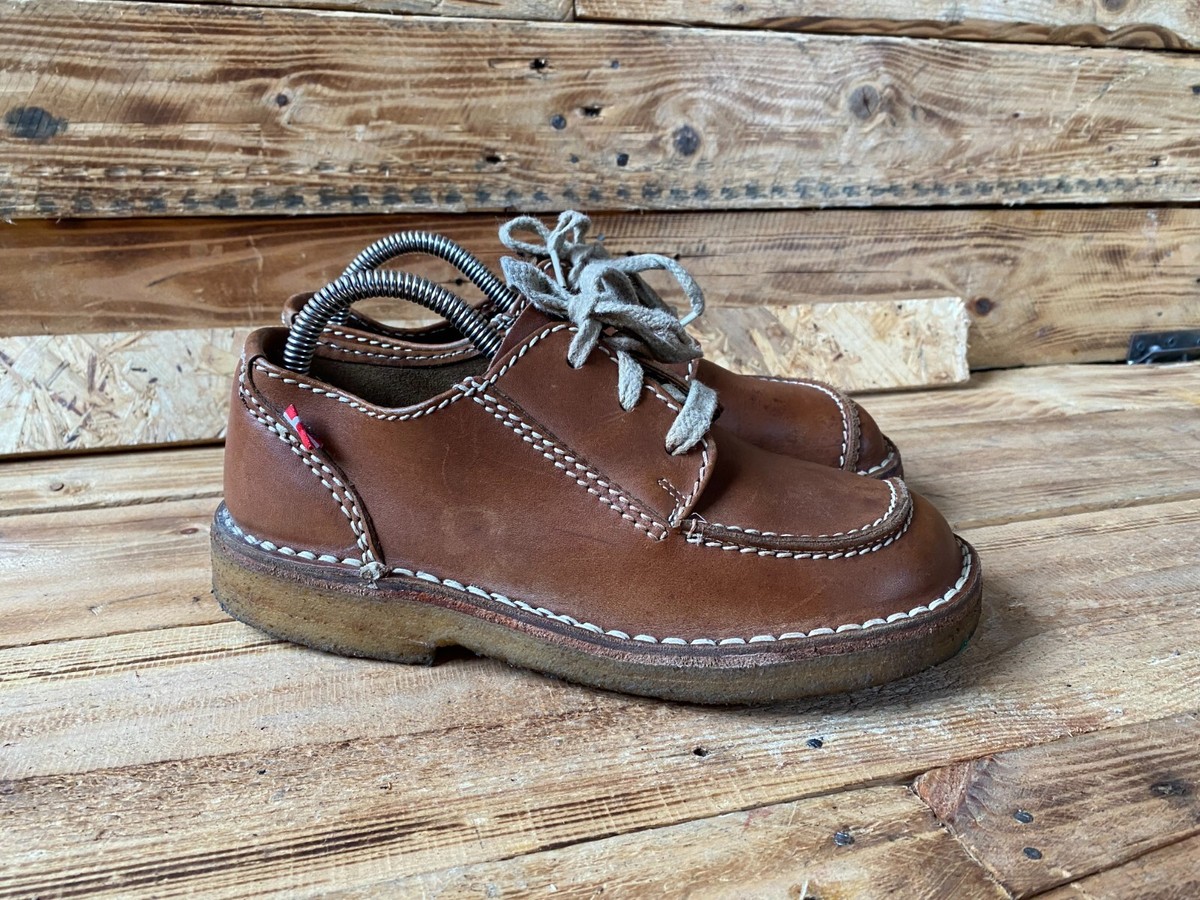 Duckfeet Fyn danish laceup brown leather shoes sz 38 US 8 | eBay