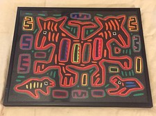 Tapestry Textile Wall Hanging Hand sewn EXCELLENT