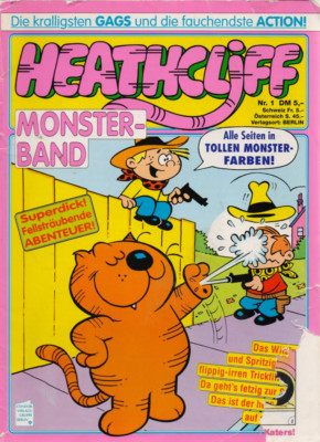 Condor Verlag : Heathcliff Monster Band Nr 01 (Cover unvollständig)