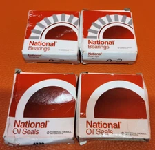 Front Wheel Taper Bearing And Seal 4 Piece Kit For 1988 to 1999 Chevy GMC C1500