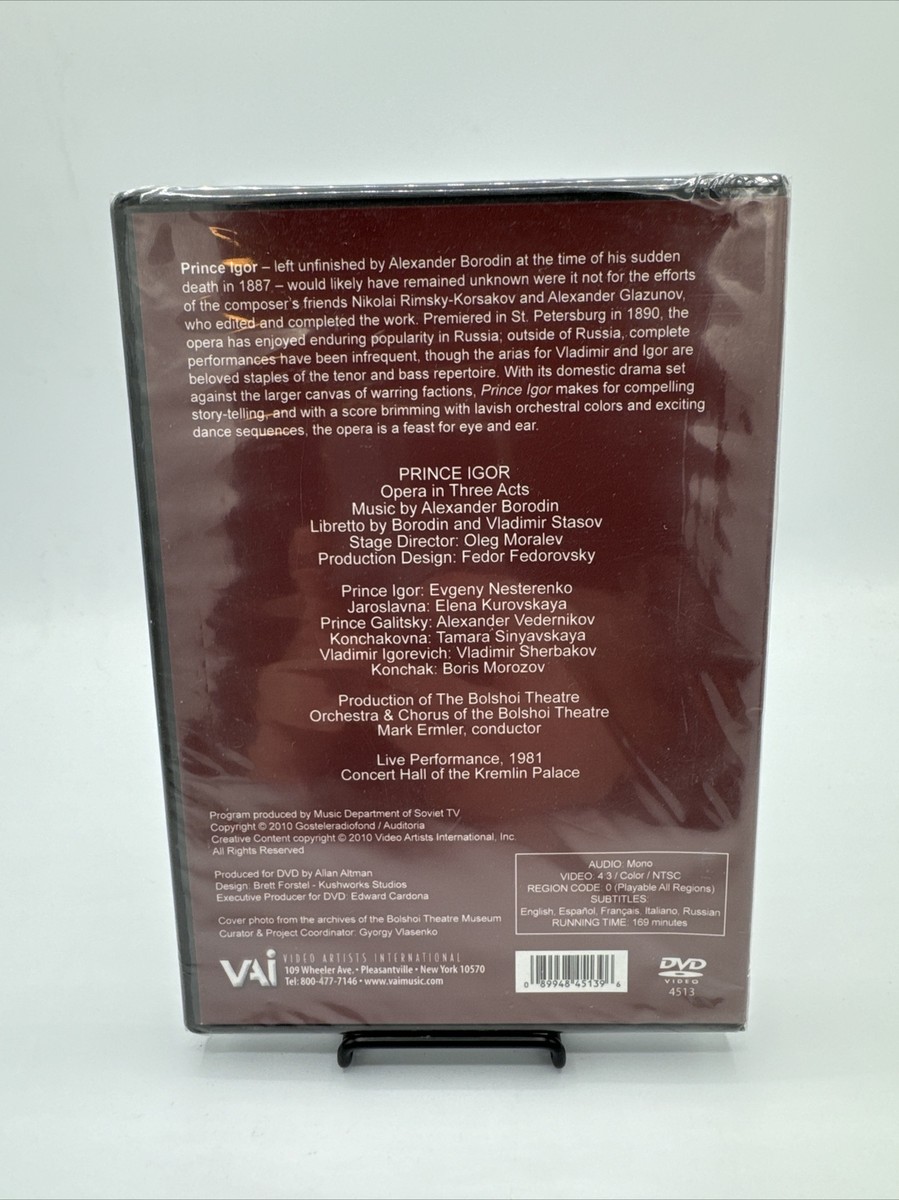 Prince Igor (DVD) for sale online | eBay