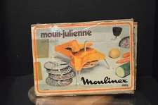 Vintage 70s Moulinex Mouli-Julienne 5 Disc Slicer Shredder Grater #445