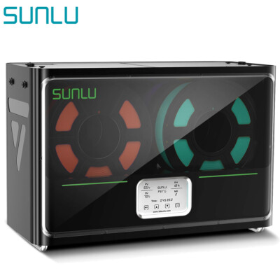 SUNLU S4 3D Printer Filament Dryer Box 4*1KG Spools Large Space Auto Humidity
