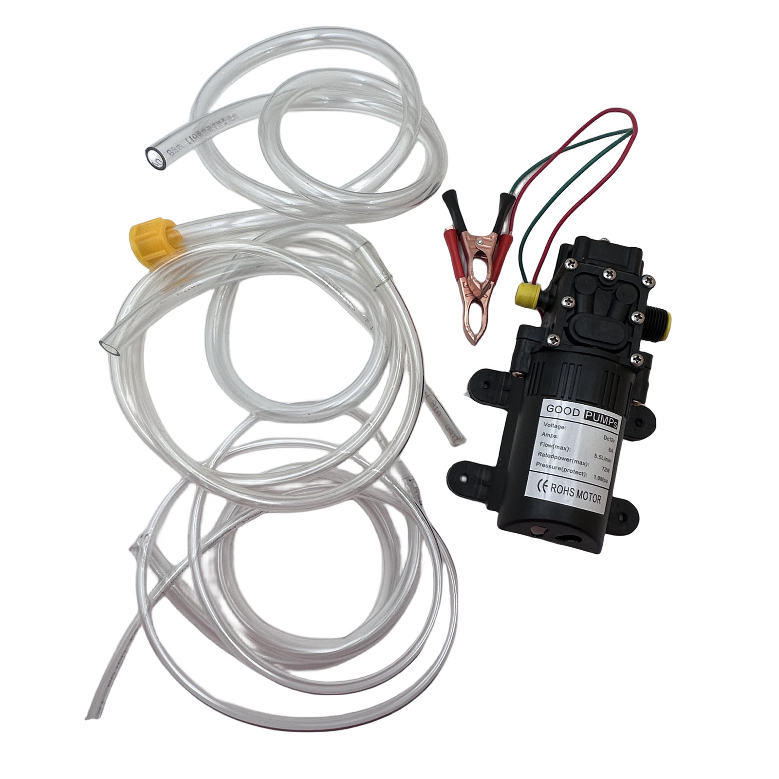 12V OIL/DIESEL FLUID PUMP EXTRACTOR ENGINE OIL CHANGE PUMP TRANSFER 60W