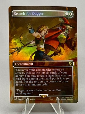 Search for Dagger (Borderless) FIC #459 - MTG Commander: Final Fantasy Foil