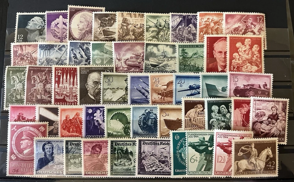 GERMANY - DEUTSCHES REICH - WWII - 1940/1944 - Collection of MNH Stamps - Image 2 of 4