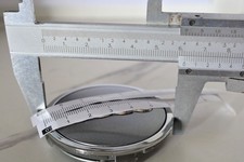 1 COPRIMOZZO 61 mm TAPPI MOZZO CERCHI IN LEGA AUDI GRIGIO LUCIDO CROMATO