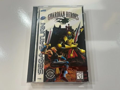 Guardian Heroes (Sega Saturn, 1996) Complete with Reg Card Tested (Pls Read) VG!