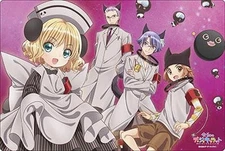 m18 Playmat Deji Carat Black Gemagemadan Rubber Mat 52x35cm Reiwa's Japan Anime