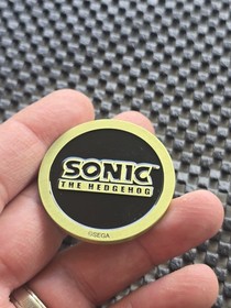 Robotnik Sonic Sega Shop UK Coin Medal Exclusive Rare Promo GENESIS SATURN CD 32