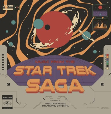THE CITY OF PRAGUE PHILHARMONIC ORCHESTR Star Trek (Vinyl) 12'' Album (UK IMPORT)