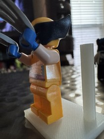 Lego Wolverine Minifigure sh0118 76022 Marvel Super Heroes X-Men Rare Read Desc