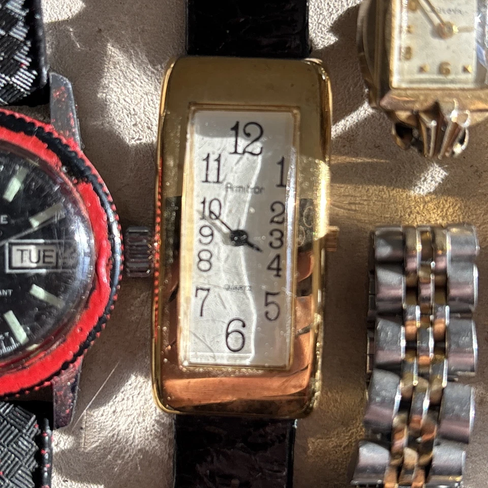 ENORME Lote de 14 Relojes! De colección a moderno, suizo, Nivada, ciudadano, Bulova, MÁS Foto 4 de 4