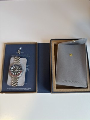 Jack Mason Strat-o-timer Automatic GMT Americana (Sapphire Bezel)