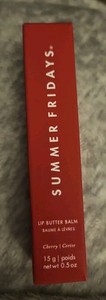 Summer Fridays Raspberry Jelly Lip Butter Balm 0.5oz/15g - NEW IN BOX 