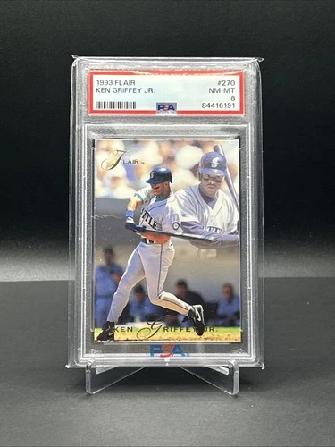 1993 Flair - Ken Griffey Jr #270 PSA 8