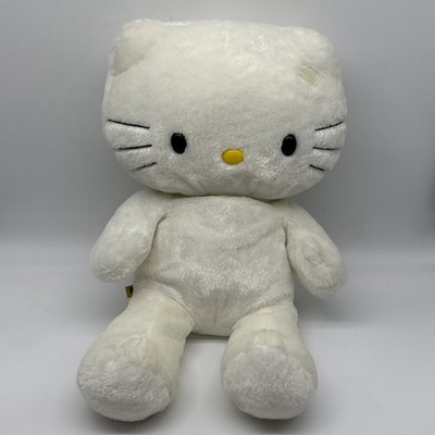 Build A Bear Hello Kitty White Original-Missing Bow Good Condition