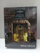 Ashland Animated Haunted Mirror Light Up Spooky Sound Halloween Decor Wednesday