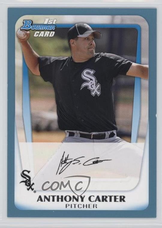 2011 Bowman Prospects Blue 443/500 Anthony Carter #BP6 1k5