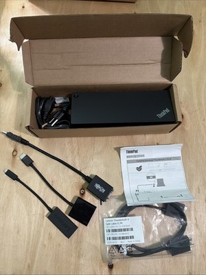 Lenovo DK2131 ThinkPad Thunderbolt 4 Workstation Dock- Black/Red