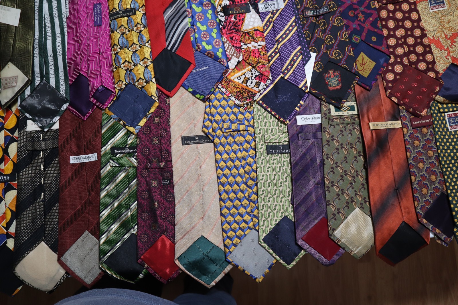 Leonard Paolo Gucci Polo Armani Versace Zegna Mens Tie Neckties Lot 170 Ties thumbnail 7