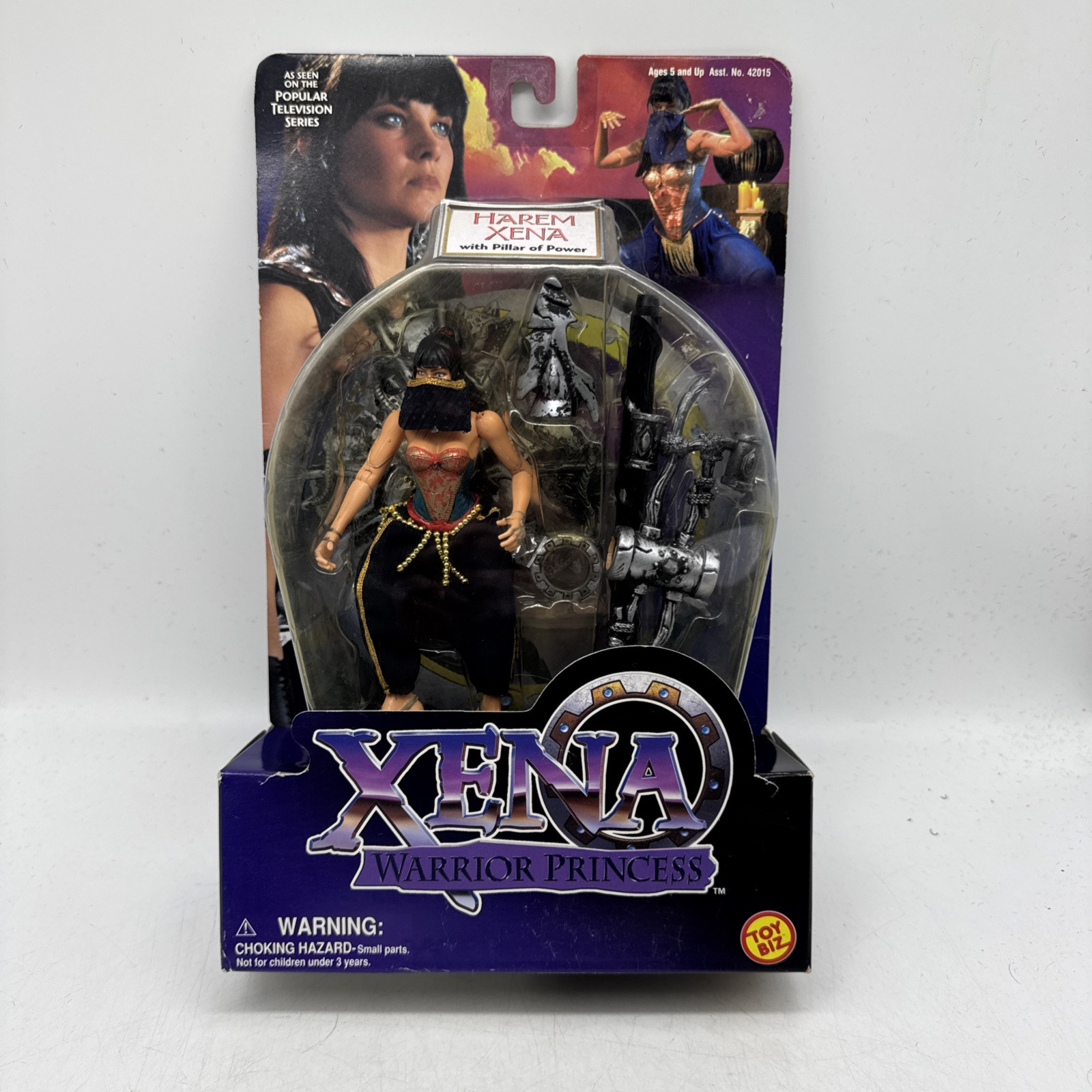 Toybiz 42015 Harem Xena Warrior Princess with Pillar of Power Action Figure