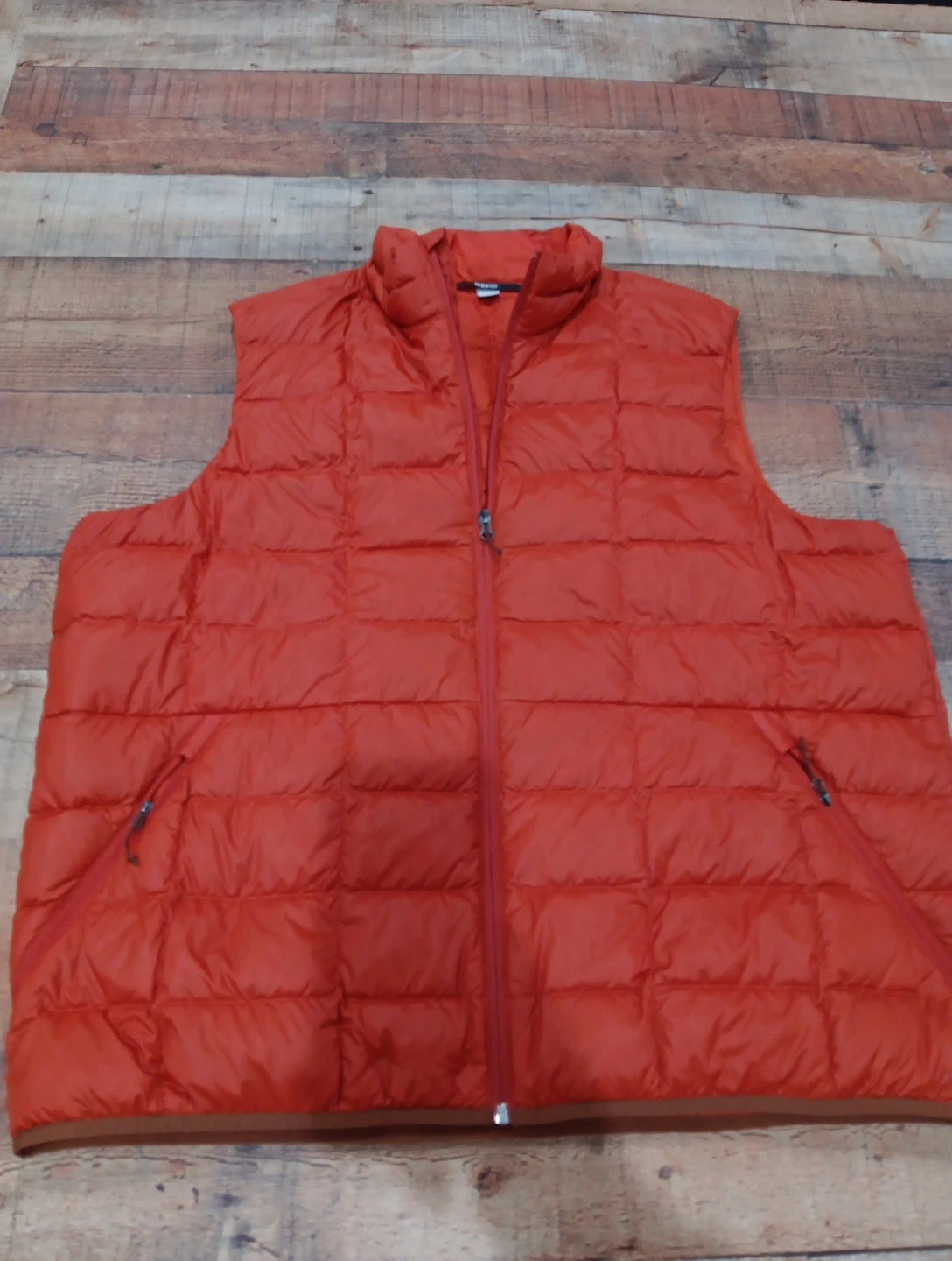 REI Co-Op Down Puffer Vest Men 2XL Lightweight Packable Outdoors 650 (2544)