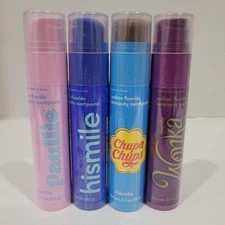 4pk Hismile Assorted Flavor Wonka Chupa Chups Cotton Candy Raspberry 07/26