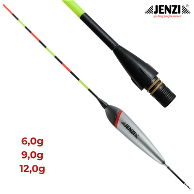 Jenzi Elektropose LED Laufpose 6008 Nachtangeln Zubehör 6g 9g 12g