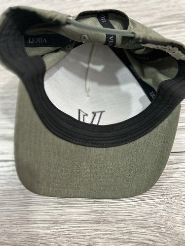 Vuori Magnitude SnapBack Adjustable Hat Green Polyester Baseball Cap - Picture 7 of 8