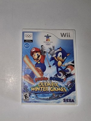 Mario & Sonic Olympic Winter Games SEGA Sports Game for Nintendo Wii E-Everyone
