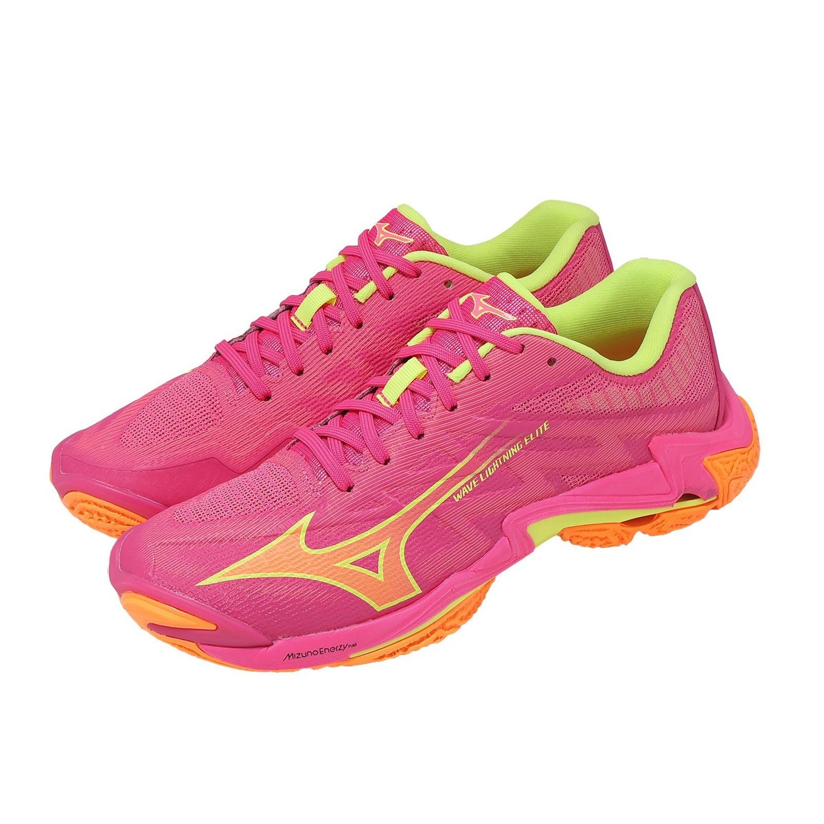 Mizuno Wave Lightning Elite Pink Light Orange Men Unisex
