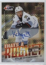 2024-25 Upper Deck CHL That's a Rocket Auto 1/15 Kyle Chyzowski #TR-9 Auto 1t90