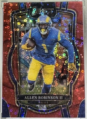 2022 Panini Select - Club Level Allen Robinson #244 Red Disco Prizm /49