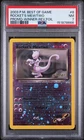 2003 POKEMON BEST OF GAME PROMO WINNER #8 ROCKET'S MEWTWO-REVERSE FOIL PSA 7