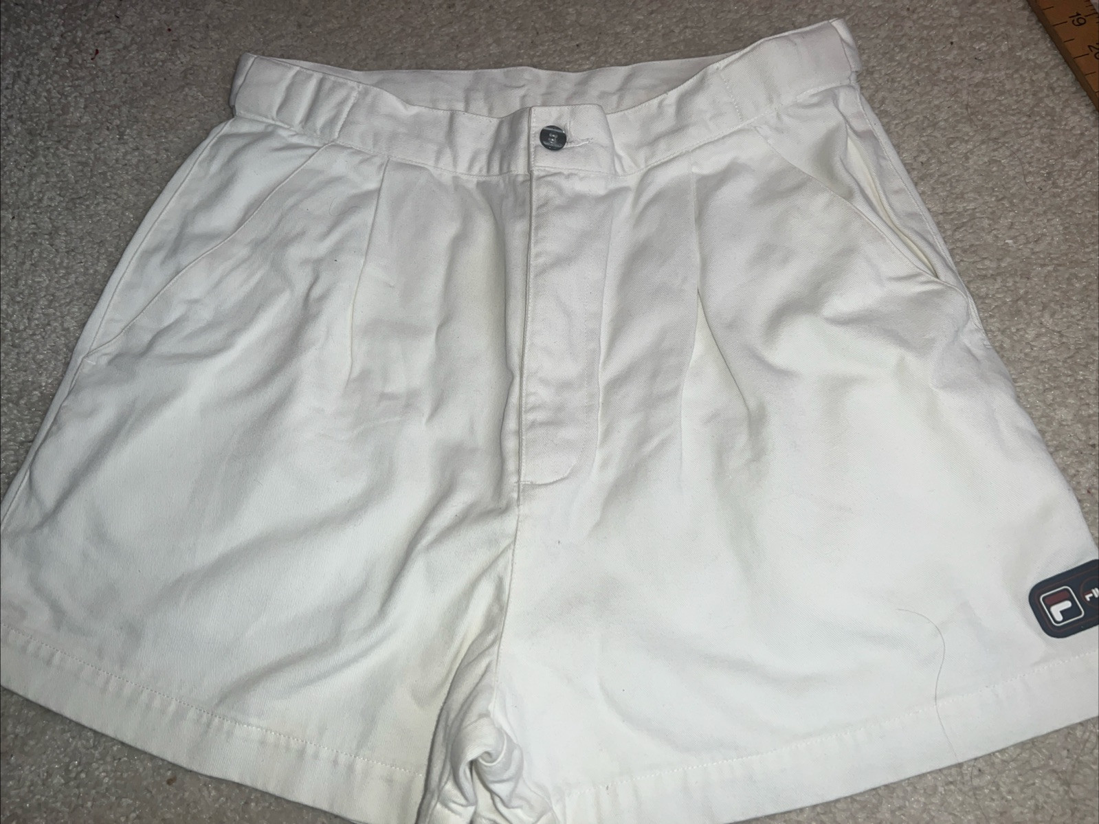 Pantaloncini donna bianchi Fila taglia m