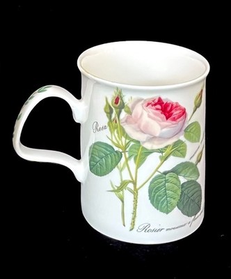 Roy Kirkham 1996 ''Redoute Roses'' new Lancaster Mug, Fine Bone China