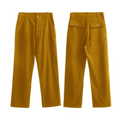 Retro Herren US Army Military OG-107 Fatigue Utility Pants Work Casual Trousers