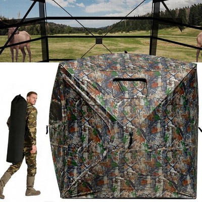 Audubon Portable Hunting Blind for 3-4 Persons for Turkey Duck Hunting