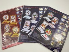 Reddy Easel Frame Christmas Card Craftkits Cats and Dogs Penguins Cute Christmas