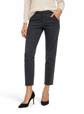 Nili Lotan Pant East Hampton Trousers Size 10 Black Cropped