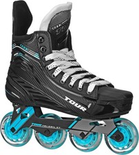 Tour Hockey DK9 Roller Skates Professional Grade Lightweight Secure Ankle Lock