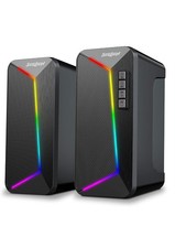 Soulion R40 RGB Speakers for Laptop/Desktop USB Powered 3.5 Aux/ Bluetooth 5.3