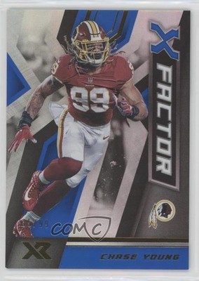 2020 Panini XR X-Factor Blue 35/99 Chase Young #20 Rookie RC 0c2