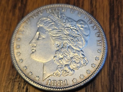 VIDEO 1881-S MORGAN DOLLAR CH/GEM BU++  NEARLY PROOF LIKE W/FREE USA SHIPPING!