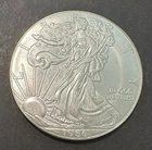 1986 American Silver Eagle Brilliant Uncirculated One Troy Ounce .999 Fine