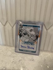 2024 Panini Donruss Signature Marks Marv Fleming AUTO MIAMI DOLPHINS