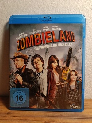 Zombieland Blu-ray - Woody Harrelson, Jesse Eisenberg, Emma Stone