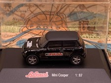 Schuco Model Car 1:87 H0 Mini Cooper Black Wide Strong Fulda