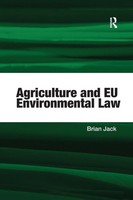 Agriculture And EU Environmental Law | Brian Jack | Taschenbuch | Englisch